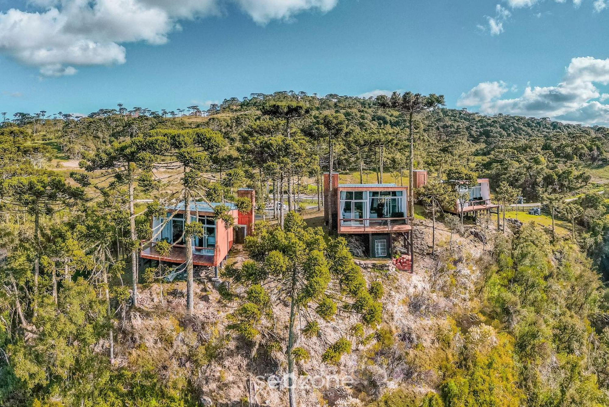Chales Encantadores Em Urubici/Sc - Par Luaran gambar
